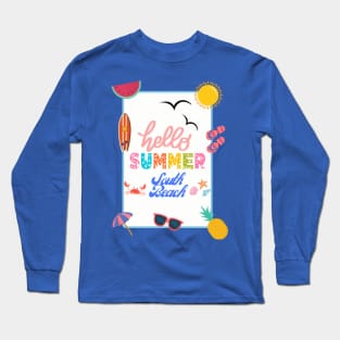 Welcome summer Long Sleeve T-Shirt